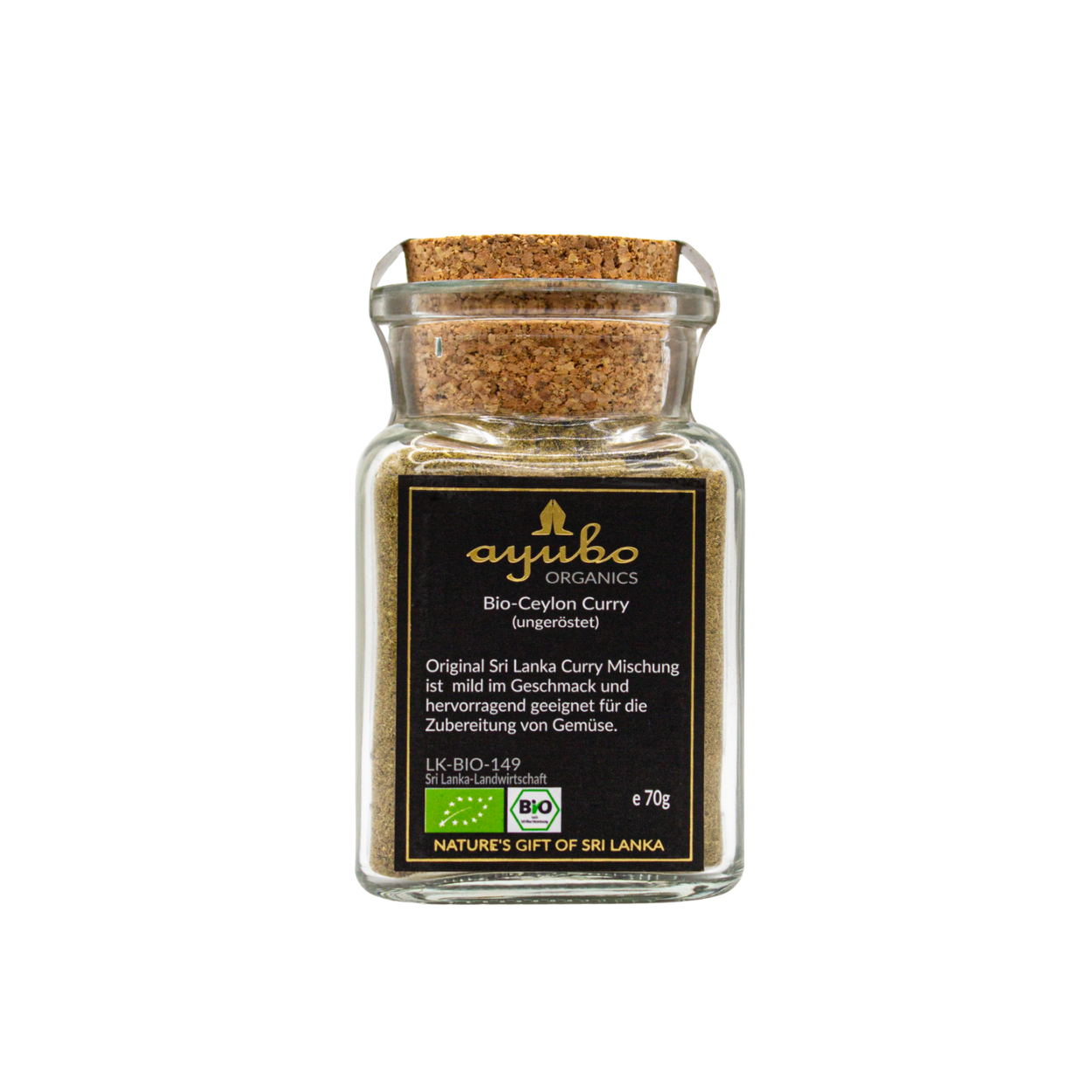 Bio Ceylon Curry Ungeröstet