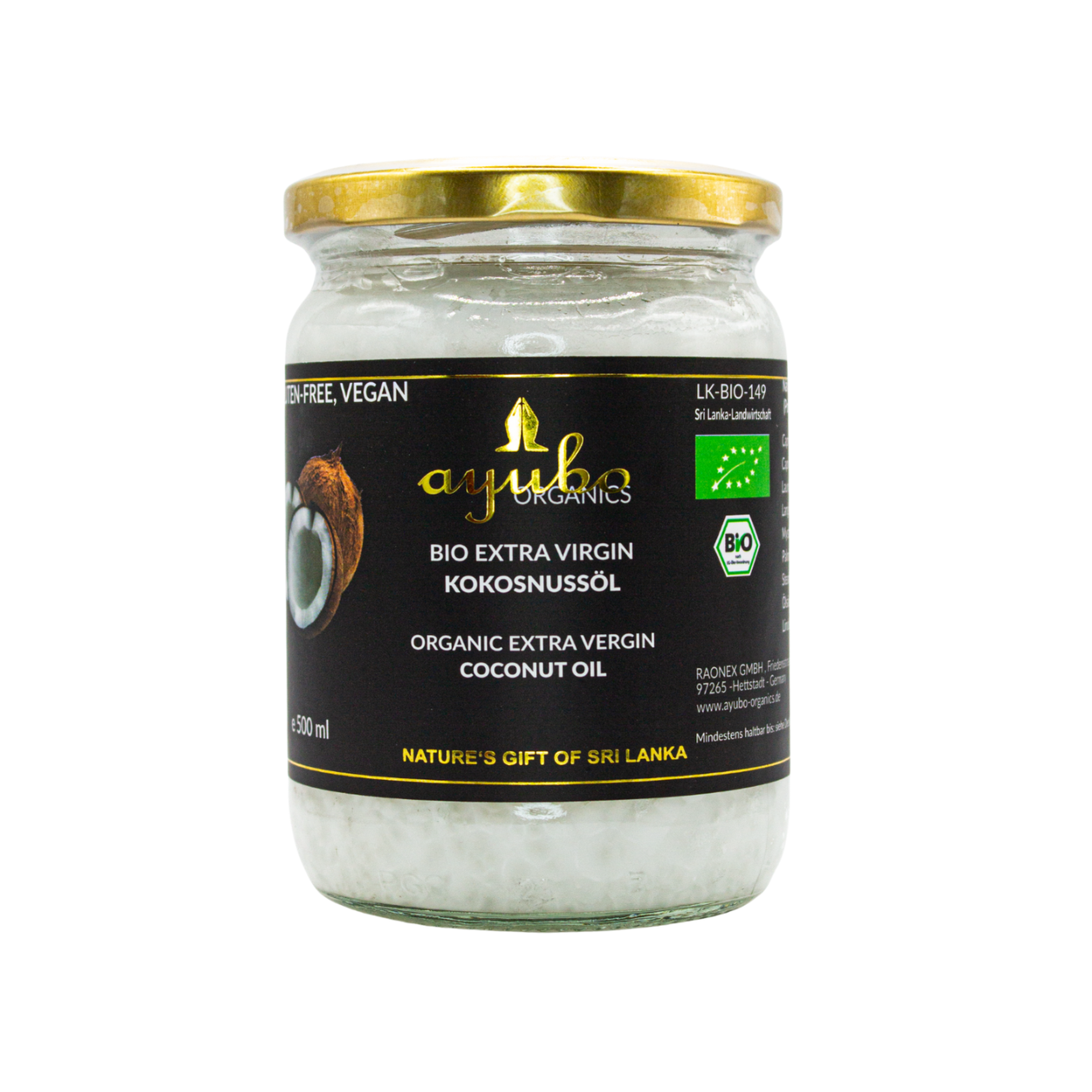 Bio Extra Virgin Kokosöl 500ml