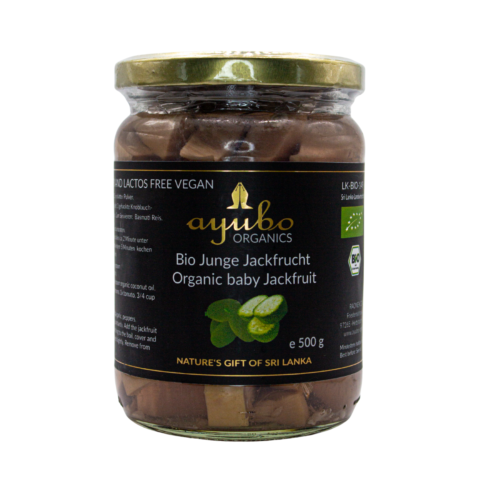 Bio Junge Jackfruit – Für die vegane Küche 500g