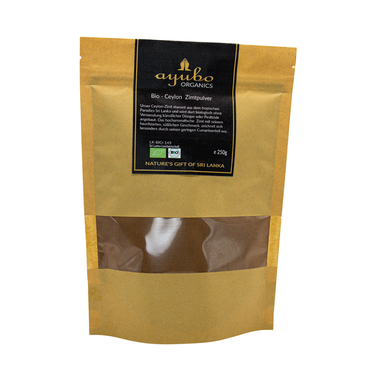 Bio Ceylon Zimt gemahlen – 250 g